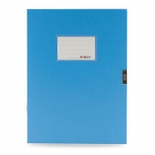 晨光 档案盒 背宽75mm 蓝色 ADM94818 3个装