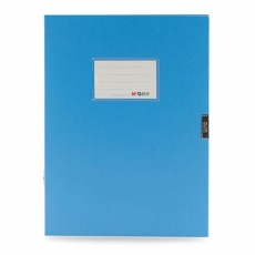 晨光 档案盒 背宽75mm 蓝色 ADM94818 3个装